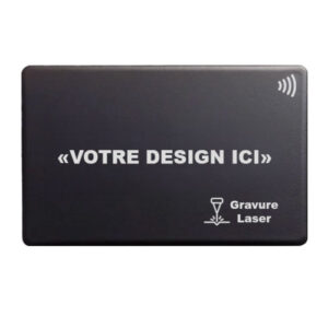 Carte en métal