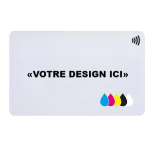 Carte en plastique